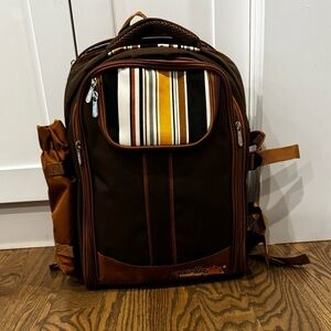 Picnic Basket Portable Outdoor Backpack